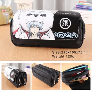 GINTAMA Anime Pencil Bag Pu Leather Double Zipper Flip Cover Pencil Case Pen Bags School Supplies Creative Children Gift
GINTAMA Anime Pencil Bag Pu Leather Double Zipper Flip Cover Pencil Case Pen Bags School Supplies Creative Children Gift