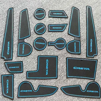 New CRETA Door Groove Mats Gate Slot Pad Door Pad Blue Letters Non-Slip Interior Door Mat Cup Pad for Hyundai Creta 2014-2018
New CRETA Door Groove Mats Gate Slot Pad Door Pad Blue Letters Non-Slip Interior Door Mat Cup Pad for Hyundai Creta 2014-2018
