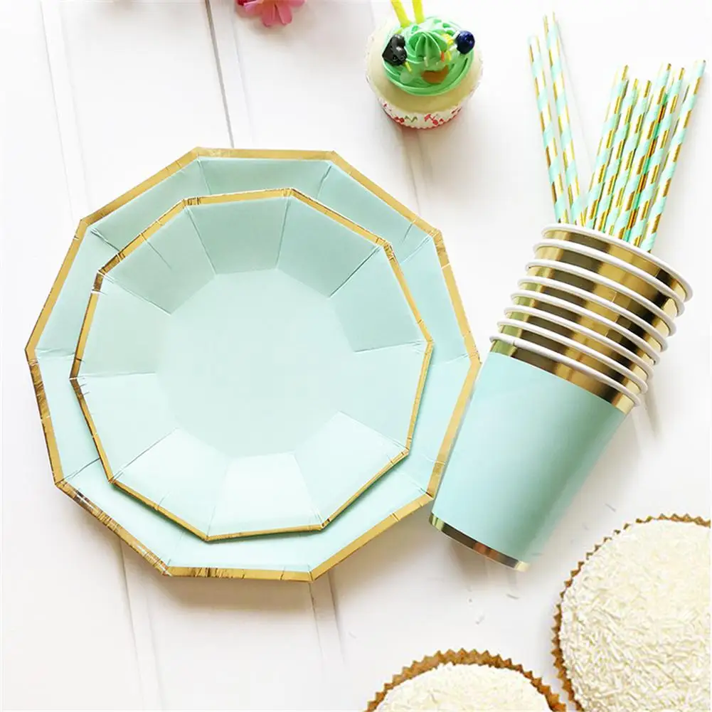 8 Pieces / Bag Bronzing Solid Color Mint Green Disposable Tableware Party Paper Cup Cup Birthday Christmas Holiday Tableware
8 Pieces / Bag Bronzing Solid Color Mint Green Disposable Tableware Party Paper Cup Cup Birthday Christmas Holiday Tableware
