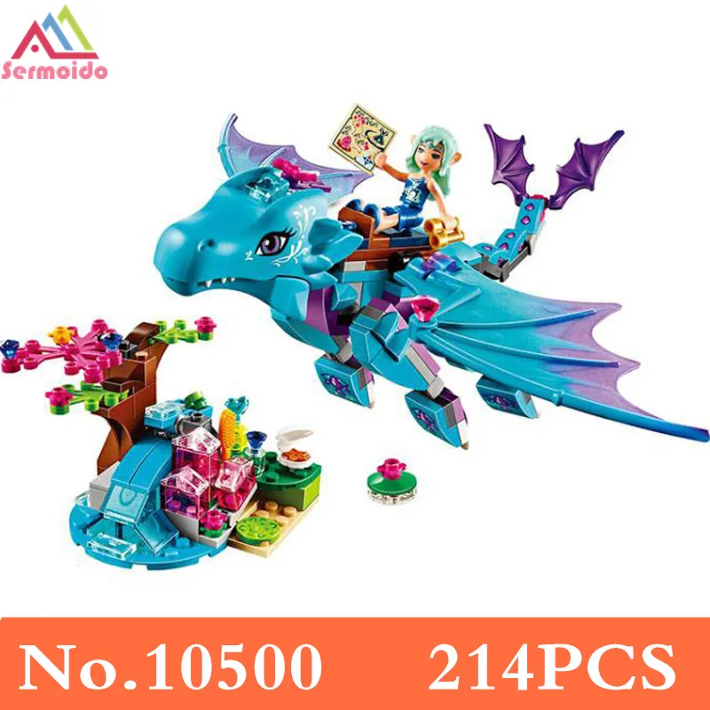 sermoido Fairy Elves The Water Dragon Building Bricks Blocks Sets Girls Christmas gift Toys Compatible Friends 41172 B219
sermoido Fairy Elves The Water Dragon Building Bricks Blocks Sets Girls Christmas gift Toys Compatible Friends 41172 B219