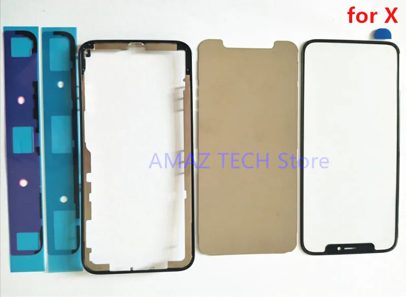Top Quality for iPhone X Front Screen Outer Glass with OCA Lens+Middle Frame Bezel Replacement Free ship
Top Quality for iPhone X Front Screen Outer Glass with OCA Lens+Middle Frame Bezel Replacement Free ship
