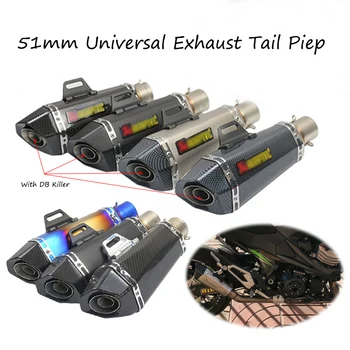 Motorcycle Exhaust Vent Pipe Exhaust Muffler Tail Tube 38-51mm Universal Stainless Steel Pipe With DB Killer Dirt Bike Modified
Motorcycle Exhaust Vent Pipe Exhaust Muffler Tail Tube 38-51mm Universal Stainless Steel Pipe With DB Killer Dirt Bike Modified