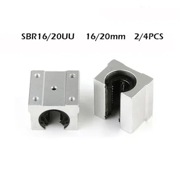 2/4pcs SBR20UU SBR16UU 20mm 16mm Linear Bearing Open Bearing Slide block CNC part linear slide for linear guide
2/4pcs SBR20UU SBR16UU 20mm 16mm Linear Bearing Open Bearing Slide block CNC part linear slide for linear guide