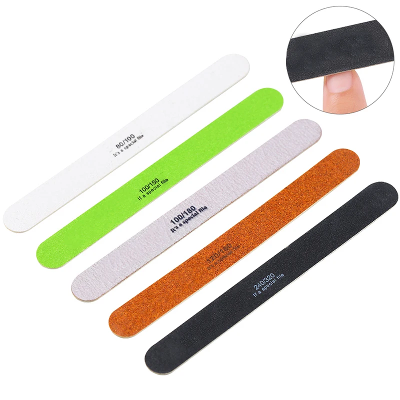 5 Pcs/set Professional Nail File Ultrathin Double-sided Nail Files Block Remover Gel Polish Nail Art Pedicure Tools
5 Pcs/set Professional Nail File Ultrathin Double-sided Nail Files Block Remover Gel Polish Nail Art Pedicure Tools