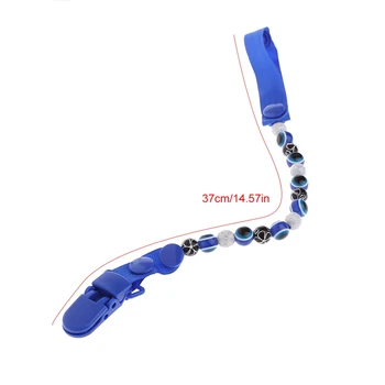 2017 New Baby Kids Pacifier Clip Chain Blue Eyes Beads Dummy Soother Nipple Strap Holder
2017 New Baby Kids Pacifier Clip Chain Blue Eyes Beads Dummy Soother Nipple Strap Holder
