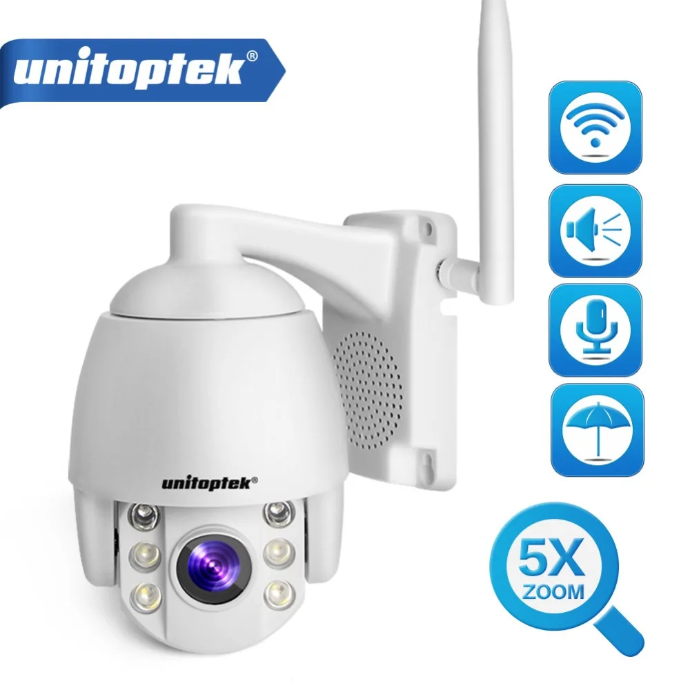 2.5 Inch Mini PTZ Speed Dome WIFI IP Camera 1080P Outdoor 5X Zoom / 4mm Fixed Lens 2MP Wireless Camera IR 60m Two Way Audio Talk
2.5 Inch Mini PTZ Speed Dome WIFI IP Camera 1080P Outdoor 5X Zoom / 4mm Fixed Lens 2MP Wireless Camera IR 60m Two Way Audio Talk