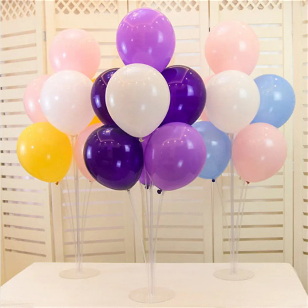Clear Plastic 1 Set Balloons Column Stand Balloon Stick for Birthday Party Decoration Valentines Day Decor Wedding supplies
Clear Plastic 1 Set Balloons Column Stand Balloon Stick for Birthday Party Decoration Valentines Day Decor Wedding supplies