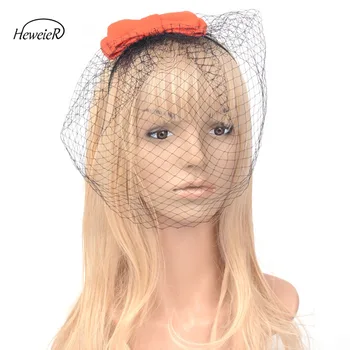 Lady Bride Women Girls Wedding Cocktail Races Party Fascinators Bowknot Veil Headband Hair Band Hairpiece Black Red Orange
Lady Bride Women Girls Wedding Cocktail Races Party Fascinators Bowknot Veil Headband Hair Band Hairpiece Black Red Orange