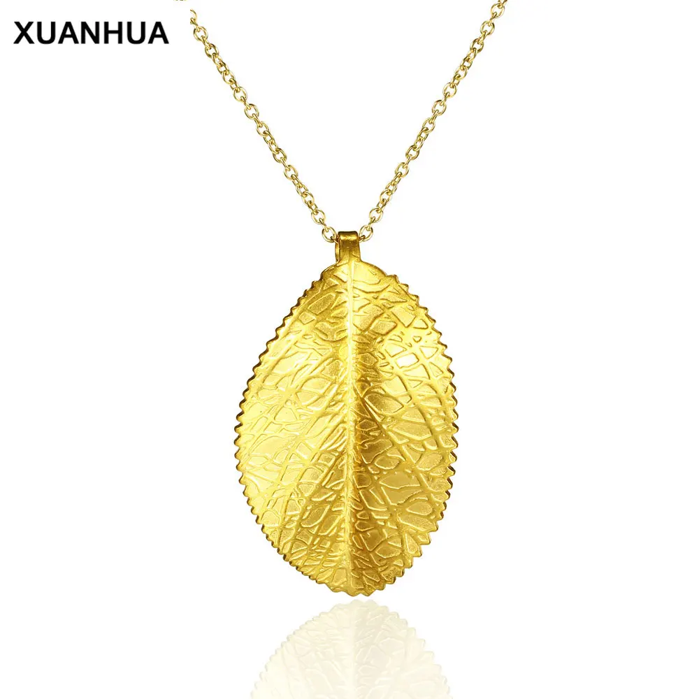 XUANHUA necklaces & pendants stainless steel fashion jewelry san valentin Leaves neckless bohemian accessories wholesale
XUANHUA necklaces & pendants stainless steel fashion jewelry san valentin Leaves neckless bohemian accessories wholesale