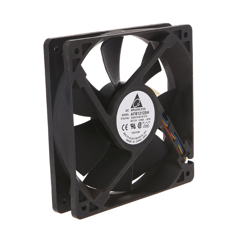 120x120x25mm Cooling Fan Brushless DC12V 0.80A 7-Blade Cooling Fan 12025 For Delta AFB1212SH
120x120x25mm Cooling Fan Brushless DC12V 0.80A 7-Blade Cooling Fan 12025 For Delta AFB1212SH