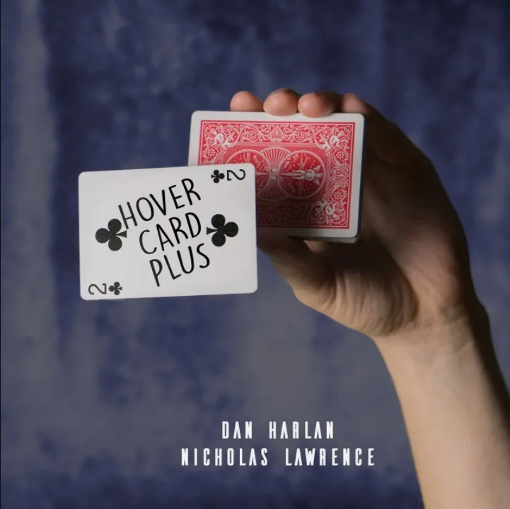 Фото Hover Card Plus By Dan Harlan And Nicholas Lawrence - Magic Tricks (Gimmick Online Instructions) Games Show Kit | Игрушки и хобби