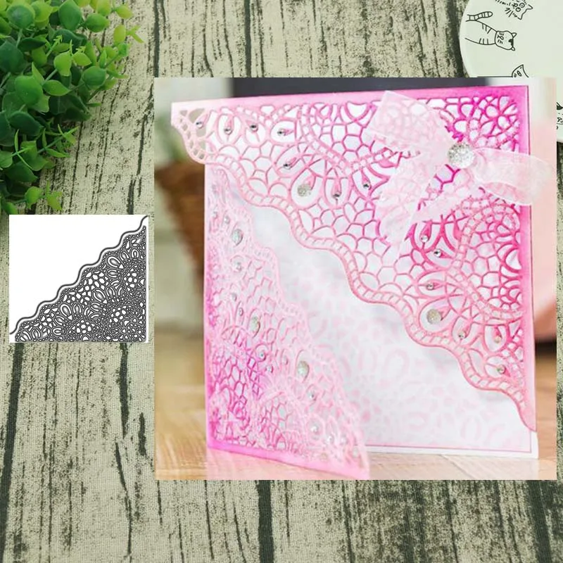 Metal cutting dies Three deformation lace collage Scrapbook PAPER CRAFT card album stencils craft die
Metal cutting dies Three deformation lace collage Scrapbook PAPER CRAFT card album stencils craft die