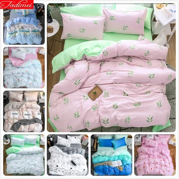 High Quality Soft Comfortable Cotton Duvet Cover 3/4 pcs Bedding Set Adult Kids Child Bed Linens Single Full Queen King Big Size
High Quality Soft Comfortable Cotton Duvet Cover 3/4 pcs Bedding Set Adult Kids Child Bed Linens Single Full Queen King Big Size