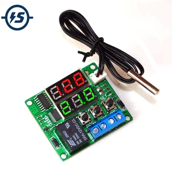 Digital Temperature Controller Module Thermostat Switch Red+Green 5V W/ NTC Waterproof Mini Temperature Sensor Control Board
Digital Temperature Controller Module Thermostat Switch Red+Green 5V W/ NTC Waterproof Mini Temperature Sensor Control Board