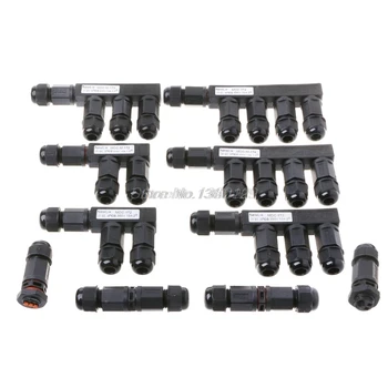 IP68 Waterproof Electric Screw Connector Plug Socket Wire Adapter 2 Pin 3 Pin Wholesale&DropShip
IP68 Waterproof Electric Screw Connector Plug Socket Wire Adapter 2 Pin 3 Pin Wholesale&DropShip