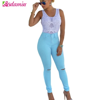 Candy Colors Jeans Femme Fashion High Waisted Skinny Jeans Woman Sexy Hip Lift Women Cotton Broken Hole Jeans Pencil Pants XXXL
Candy Colors Jeans Femme Fashion High Waisted Skinny Jeans Woman Sexy Hip Lift Women Cotton Broken Hole Jeans Pencil Pants XXXL