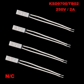 40 45 50 Degree Celsius KSD9700/TB02 250V 2A Normal Closed NC Mini Small Thermal Protector Thermostat Temperature Control Switch
40 45 50 Degree Celsius KSD9700/TB02 250V 2A Normal Closed NC Mini Small Thermal Protector Thermostat Temperature Control Switch