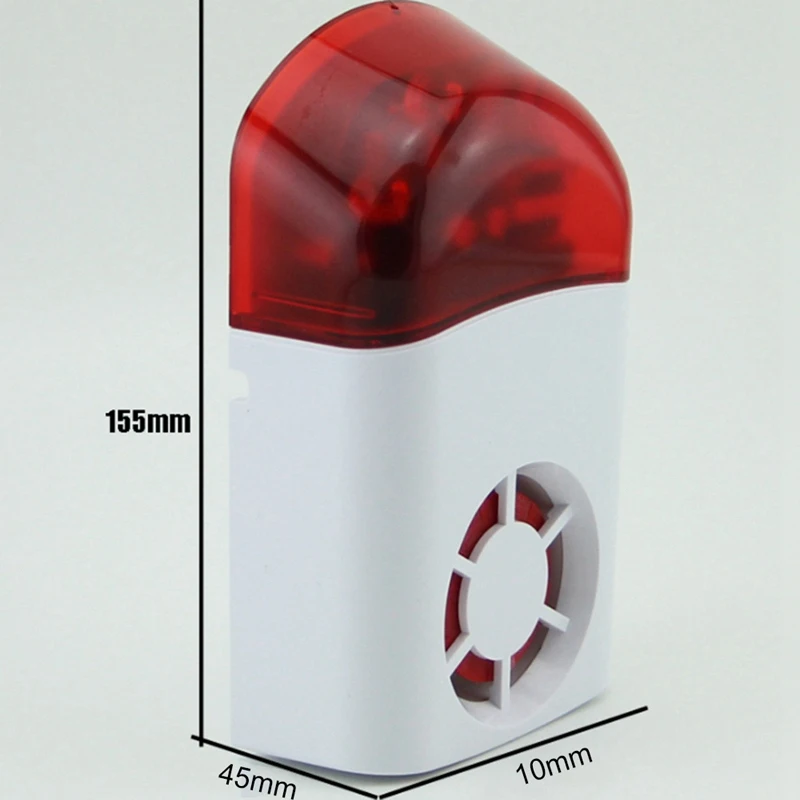 Outdoor Wireless Siren With Flashing Strobe For The Smart Wi-Fi Alarm System Eu Plug #8
Outdoor Wireless Siren With Flashing Strobe For The Smart Wi-Fi Alarm System Eu Plug #8