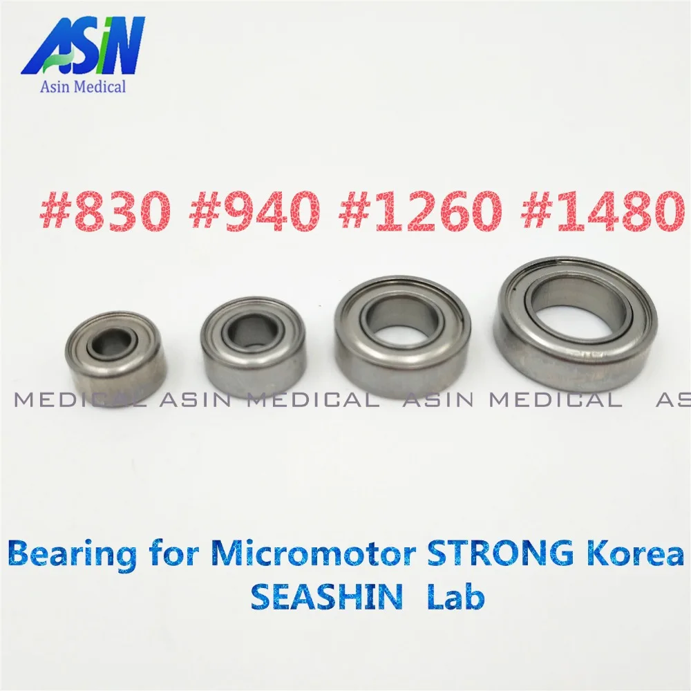2017 1 setsX Micro Motor Handpiece 35,000RPM Bearing 102L 4 pcs Bearings a set Micromotor STRONG Korea SEASHIN Lab
2017 1 setsX Micro Motor Handpiece 35,000RPM Bearing 102L 4 pcs Bearings a set Micromotor STRONG Korea SEASHIN Lab