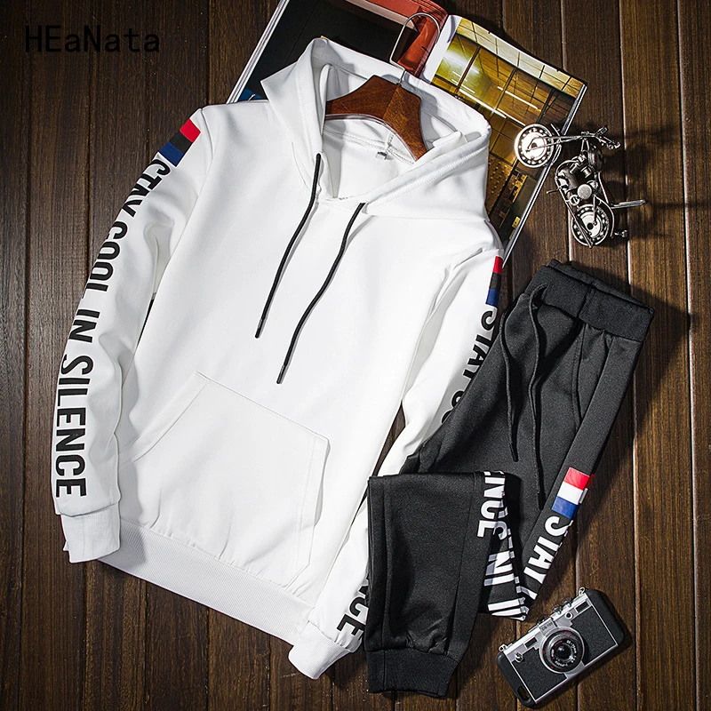 Men Tracksuits Set Clothing Cotton Casual Sportswear Tracksuits Sweatshirt Sets Spring Hoodies+Pants Sets Autumn Winter 2PCS
Men Tracksuits Set Clothing Cotton Casual Sportswear Tracksuits Sweatshirt Sets Spring Hoodies+Pants Sets Autumn Winter 2PCS