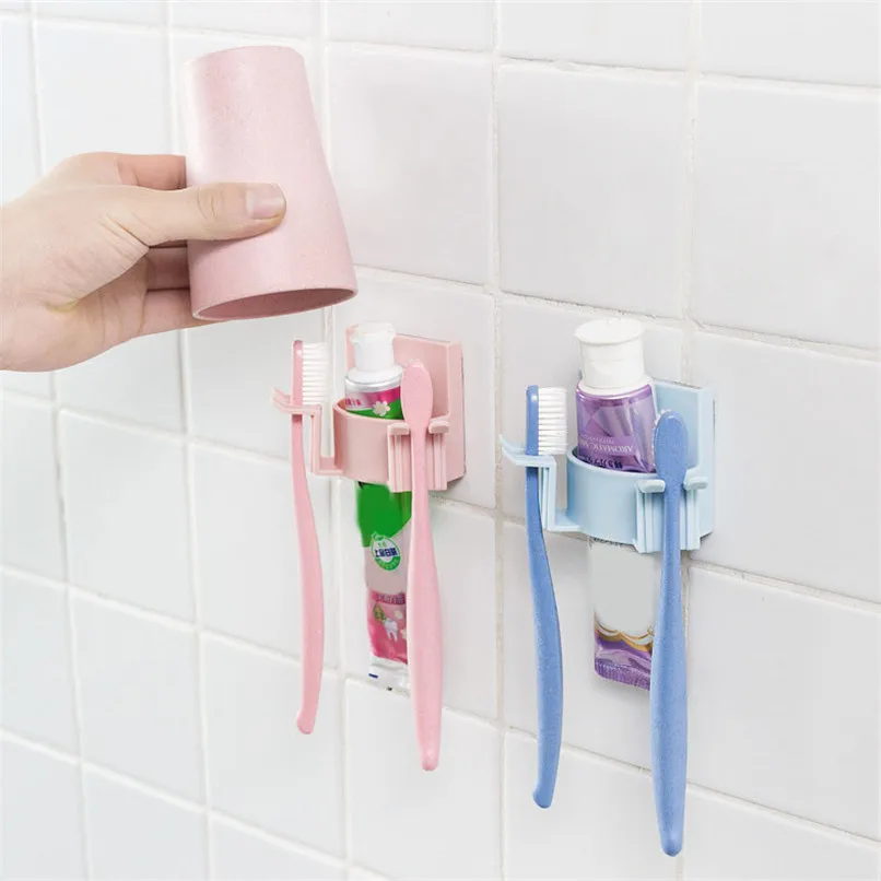 1PC Bathroom Organizer Holder Solid Holder Racks Shelf Bathroom Toothbrush Toothpaste Wall Mount Holder Bathroom Racks D13
1PC Bathroom Organizer Holder Solid Holder Racks Shelf Bathroom Toothbrush Toothpaste Wall Mount Holder Bathroom Racks D13