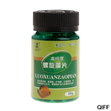 Atacado 1 garrafa de peixe comida aquário aquário peixes tropicais algas spirulina comprimidos comprimidos proteína aminoácido mineral may06(China)