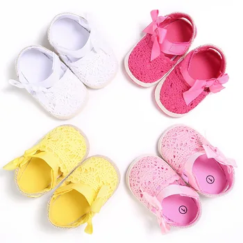 Baby Girl Newborn First Walkers shoes Spring Summer and Autumn lace Big Bow Knitted Crib Shoes
Baby Girl Newborn First Walkers shoes Spring Summer and Autumn lace Big Bow Knitted Crib Shoes