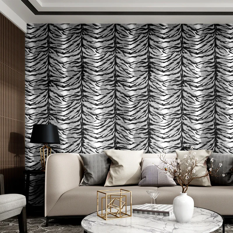 Imitation Animals prints Zebra wallpaper living room bedroom bedside sofa modern retro TV background wall leopard wallpaper
Imitation Animals prints Zebra wallpaper living room bedroom bedside sofa modern retro TV background wall leopard wallpaper