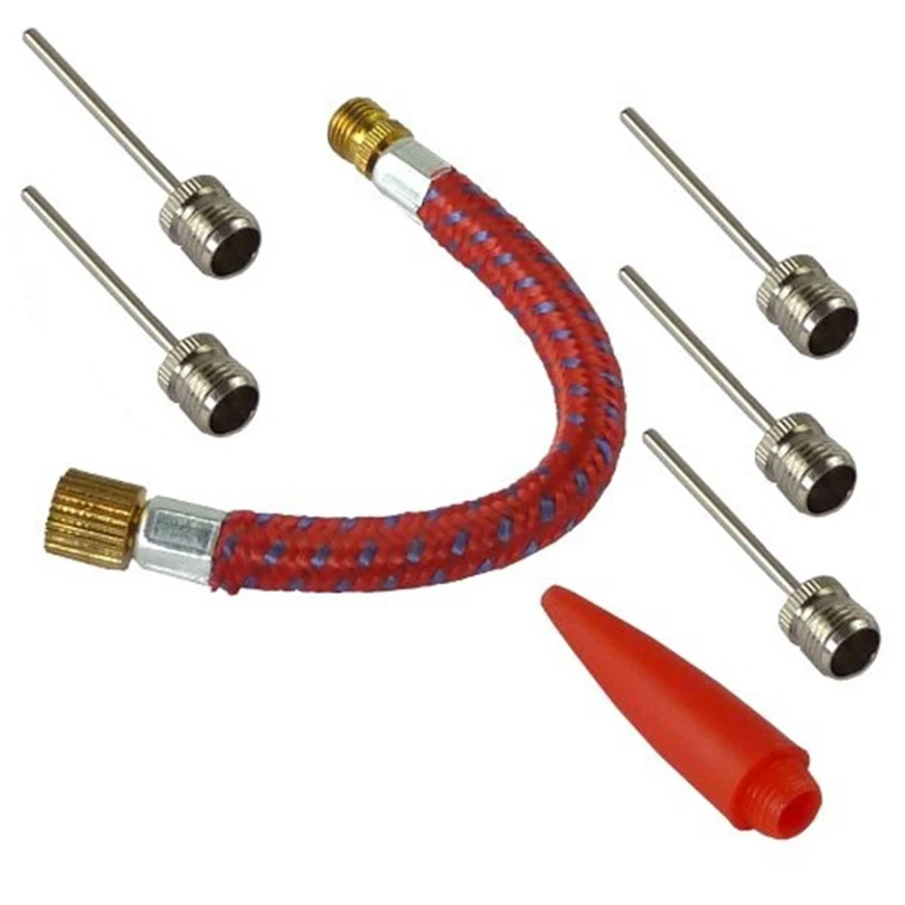 Inflating Kits Hose Sports Ball Basketball Football Volleyball Bike Tire Tube Inflator Kit Air Pump Tool
Inflating Kits Hose Sports Ball Basketball Football Volleyball Bike Tire Tube Inflator Kit Air Pump Tool