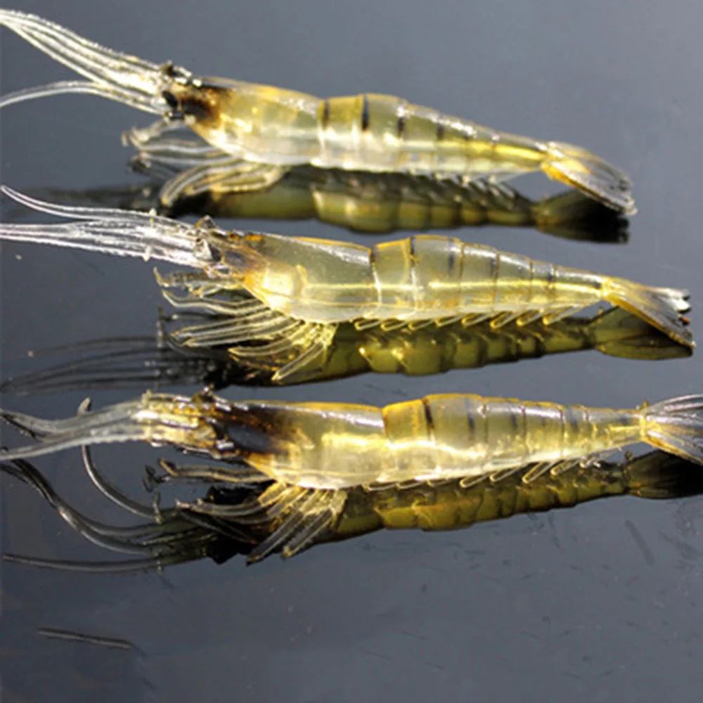 20Pcs/Lot 4cm Astringent Fake Shrimp Bait Soft Shrimp Fish True Shrimp Grass Shrimp Bionic With Hook Trough Fishing Gear
20Pcs/Lot 4cm Astringent Fake Shrimp Bait Soft Shrimp Fish True Shrimp Grass Shrimp Bionic With Hook Trough Fishing Gear