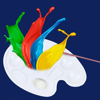 10-Well Art Alternatives Thumb Hole Artist Paint Watercolor Palette White Tray AIZD
10-Well Art Alternatives Thumb Hole Artist Paint Watercolor Palette White Tray AIZD