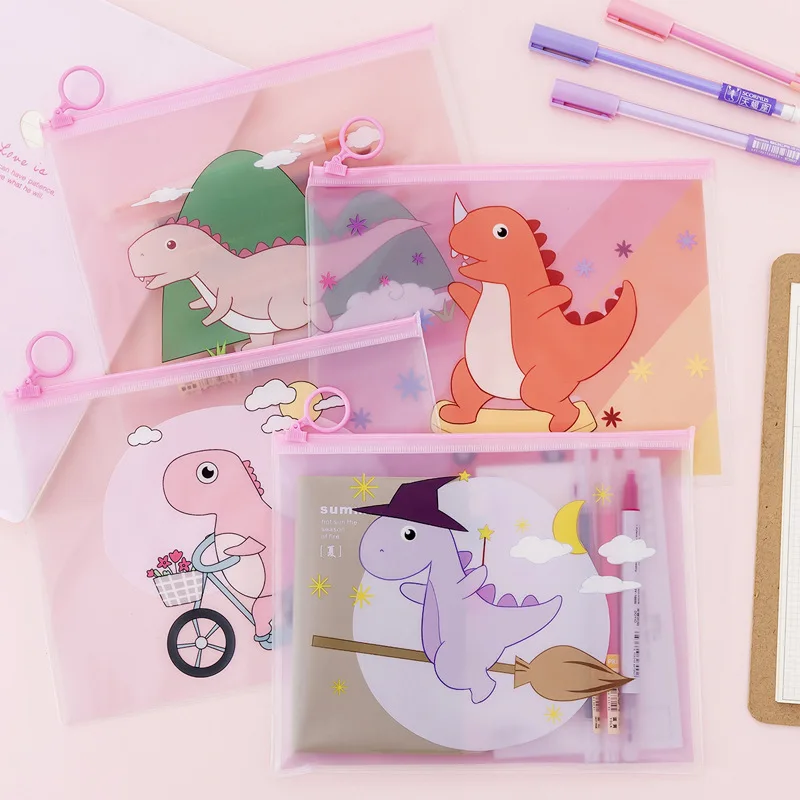 Big Capacity Dinosaur Document Bag File Folder Cute PVC Unicorn Pink leopard Cactus pen bag pencil case school supplies
Big Capacity Dinosaur Document Bag File Folder Cute PVC Unicorn Pink leopard Cactus pen bag pencil case school supplies