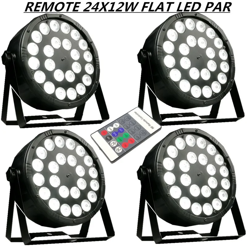 4PCS/ 24X12W REMOTE led Par light RGBW par /led wash light dmx512 disco lights professional dj equipment
4PCS/ 24X12W REMOTE led Par light RGBW par /led wash light dmx512 disco lights professional dj equipment