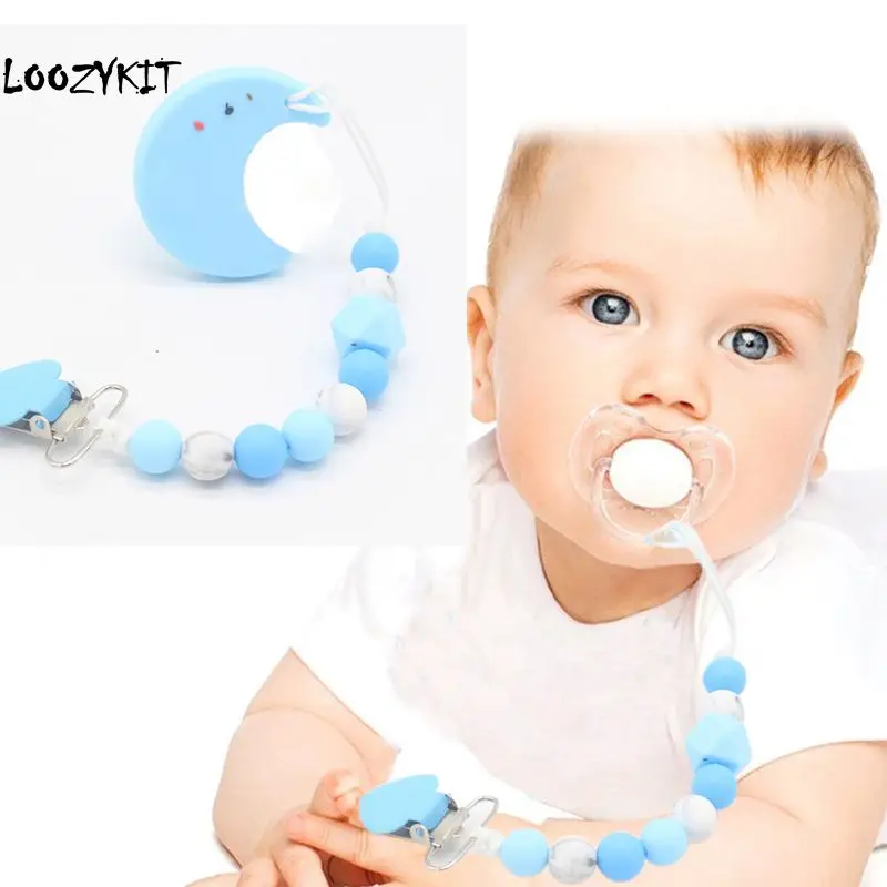 Loozykit Silicone Clip Baby Pacifier Clips Pacifier Clip Infant Nipple Appease Soother Chain Clips Dummy Holder Baby Bite Bead
Loozykit Silicone Clip Baby Pacifier Clips Pacifier Clip Infant Nipple Appease Soother Chain Clips Dummy Holder Baby Bite Bead