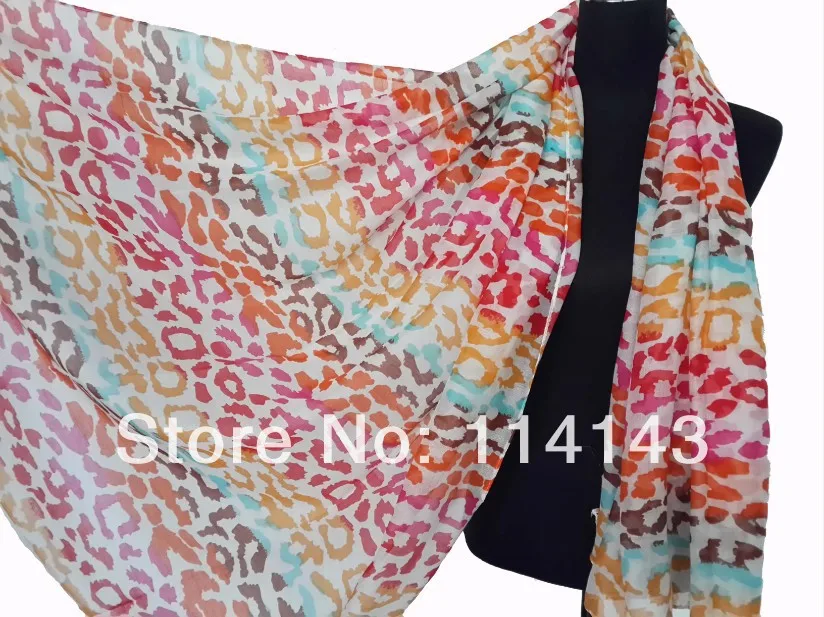 10pcs/lot New Fashion Colorful Animal Leopard Print Women's Scarf Shawl Wrap Muslim Hijab 180*110cm, Free Shipping
10pcs/lot New Fashion Colorful Animal Leopard Print Women's Scarf Shawl Wrap Muslim Hijab 180*110cm, Free Shipping