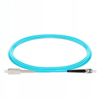 

5PCS/lot SC/UPC -ST/UPC OM3 Fiber Optic Patch Cord 3m 5m 10m 20m 25m 30m 10G 50/125 Fiber Cable Multimode Simplex Optical Jumper