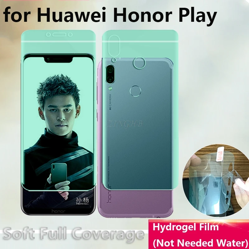 2 Pcs/Lot Front & Back Auto Fixed Scratch Proof Anti Finger Hydrogel Screen Protector for Huawei honor Play 6.3" Full Cover film
2 Pcs/Lot Front & Back Auto Fixed Scratch Proof Anti Finger Hydrogel Screen Protector for Huawei honor Play 6.3" Full Cover film