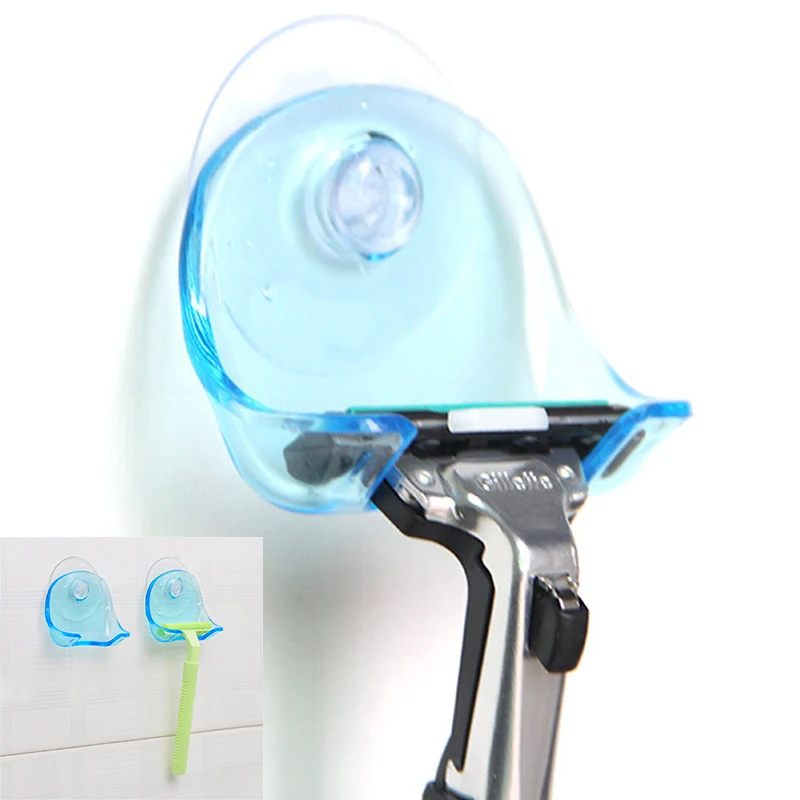 Wall-mounted Bathroom Razor Holder Firm Plastic Super Suction Cup Razor Rack Hair Removal Suction Cup Shaver
Wall-mounted Bathroom Razor Holder Firm Plastic Super Suction Cup Razor Rack Hair Removal Suction Cup Shaver