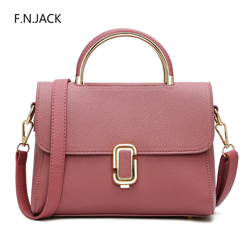 F.N.JACK New Women Tote Bag Crossbody Shoulder Bag Pu Litchi Pattern Handbags Fashion Ladies Bags Female Handbag Lock Small Bag
F.N.JACK New Women Tote Bag Crossbody Shoulder Bag Pu Litchi Pattern Handbags Fashion Ladies Bags Female Handbag Lock Small Bag
