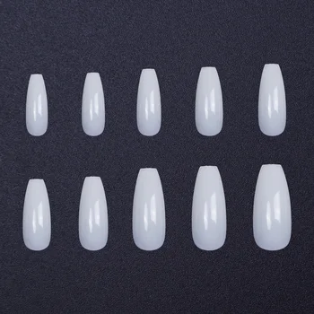 600PCS Transparent/Natural Color New Ballerina Nail Tips Long Nails Coffin Shape Artificial French Fake Nail Free Shipping
600PCS Transparent/Natural Color New Ballerina Nail Tips Long Nails Coffin Shape Artificial French Fake Nail Free Shipping