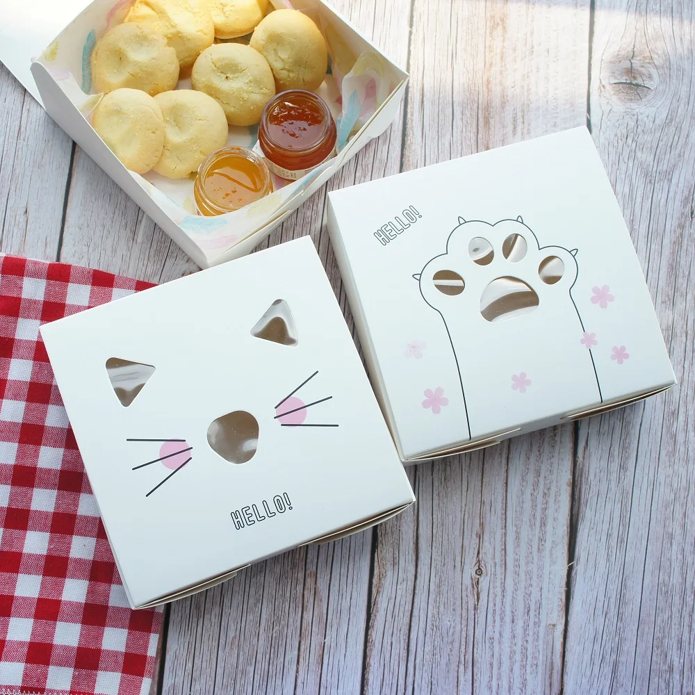 Cute Animal Claw Design 10pcs 14*14*5 Cm Paper Box Candy Cookie Macaron Birthday Party Baby Shower DIY Gift Packaging
Cute Animal Claw Design 10pcs 14*14*5 Cm Paper Box Candy Cookie Macaron Birthday Party Baby Shower DIY Gift Packaging