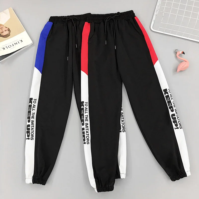 Korean version of PUNK Harajuku hip hop pants pants text printing fashion trend fashion stretch pants street pants fashion 2019
Korean version of PUNK Harajuku hip hop pants pants text printing fashion trend fashion stretch pants street pants fashion 2019