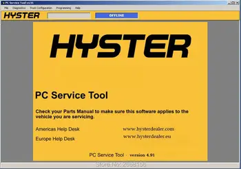 2018 Newest Version Hyster PC Service Tool v4.91 diagnostic and programming program
2018 Newest Version Hyster PC Service Tool v4.91 diagnostic and programming program