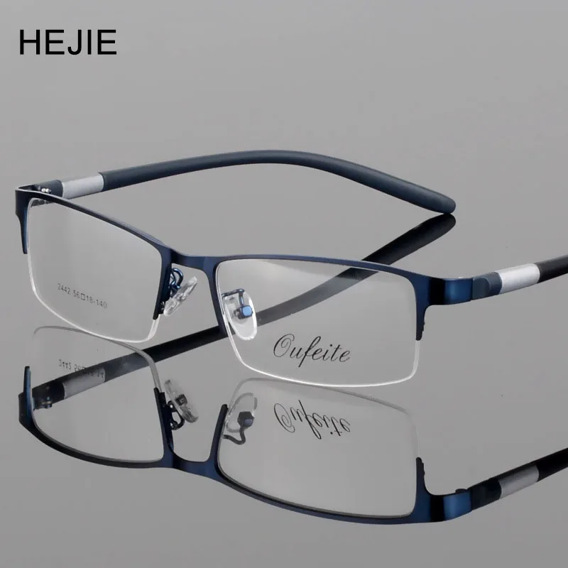 Factory Price Fashion Semi-rimless Glasses Ultra-light Steel Business Men's Half Frame Eyeglasses Optical Frame Y1122-2442
Factory Price Fashion Semi-rimless Glasses Ultra-light Steel Business Men's Half Frame Eyeglasses Optical Frame Y1122-2442
