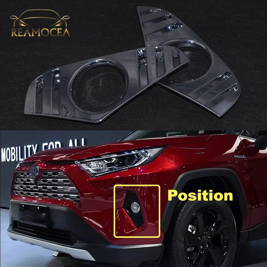 Reamocea 2Pcs For Toyota RAV 4 RAV4 2019 2020 Car Styling ABS Chrome Front Fog Lamp Cover Head Fog Light Cover Trim Accessories
Reamocea 2Pcs For Toyota RAV 4 RAV4 2019 2020 Car Styling ABS Chrome Front Fog Lamp Cover Head Fog Light Cover Trim Accessories
