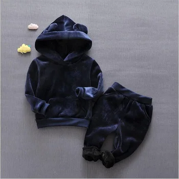 china wholesale clothing boys & girls clothes sets Gold velvet hooded suit fashion children boutique boys winter clothing
china wholesale clothing boys & girls clothes sets Gold velvet hooded suit fashion children boutique boys winter clothing