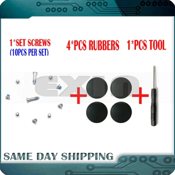 4Pcs Genuine NEW A1370 A1369 A1465 A1466 Rubber Feet Cover Bottom Feet Foot + Screws Set for MacBook Air 11" 13" 2010-2015 Years
4Pcs Genuine NEW A1370 A1369 A1465 A1466 Rubber Feet Cover Bottom Feet Foot + Screws Set for MacBook Air 11" 13" 2010-2015 Years