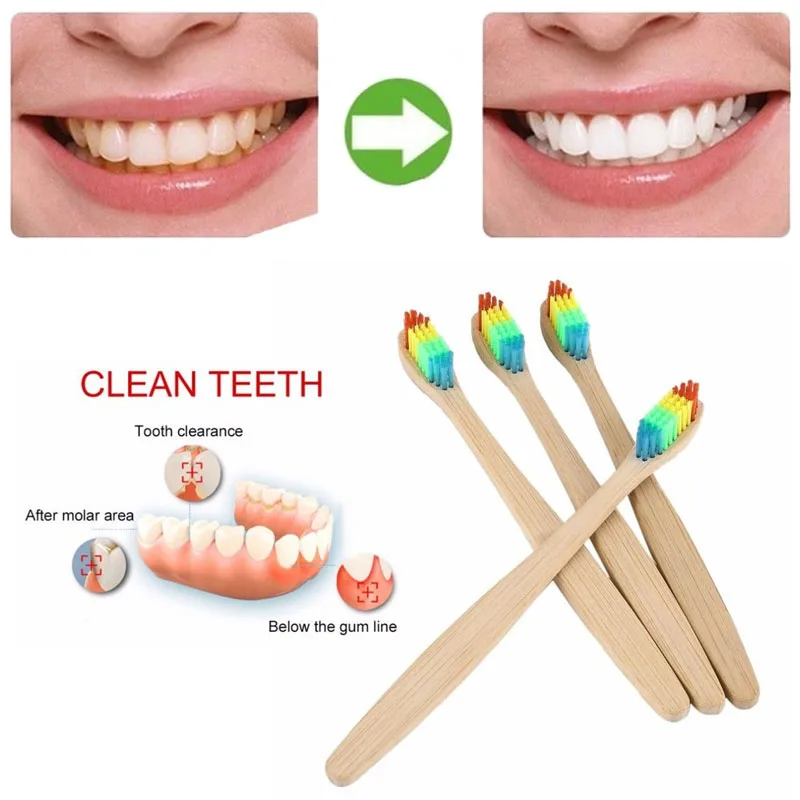 Gift Whitening Oral Cavity Cleaning Bamboo Toothbrush Teeth Brush Novelty Natural Care Protect
Gift Whitening Oral Cavity Cleaning Bamboo Toothbrush Teeth Brush Novelty Natural Care Protect