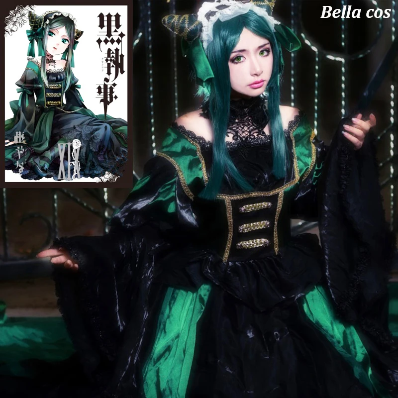 Black Butler Ciel Sieglinde Sullivan cosplay costume dress Halloween costumes for women outfits cos free shipping
Black Butler Ciel Sieglinde Sullivan cosplay costume dress Halloween costumes for women outfits cos free shipping