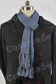 Sherlock Holmes Navy Blue Wool Muffler COSplay Prop Men Scarf Wrap with Tasseled Ends
Sherlock Holmes Navy Blue Wool Muffler COSplay Prop Men Scarf Wrap with Tasseled Ends